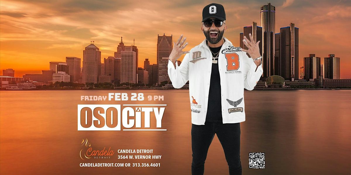 DJ Osocity - one of the hottest DJs worldwide is coming to Detroit!