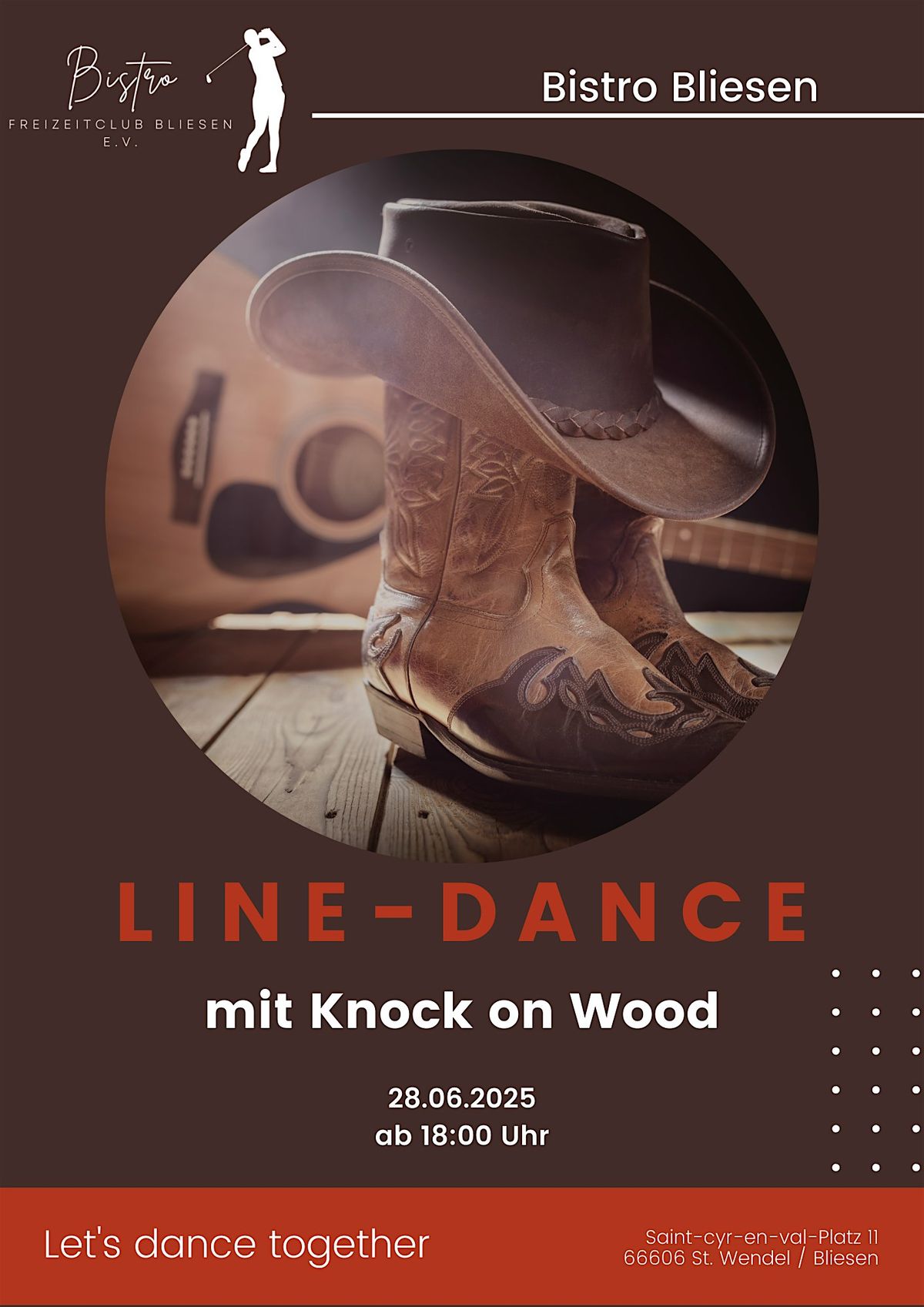 Line-Dance Party im Bistro Bliesen