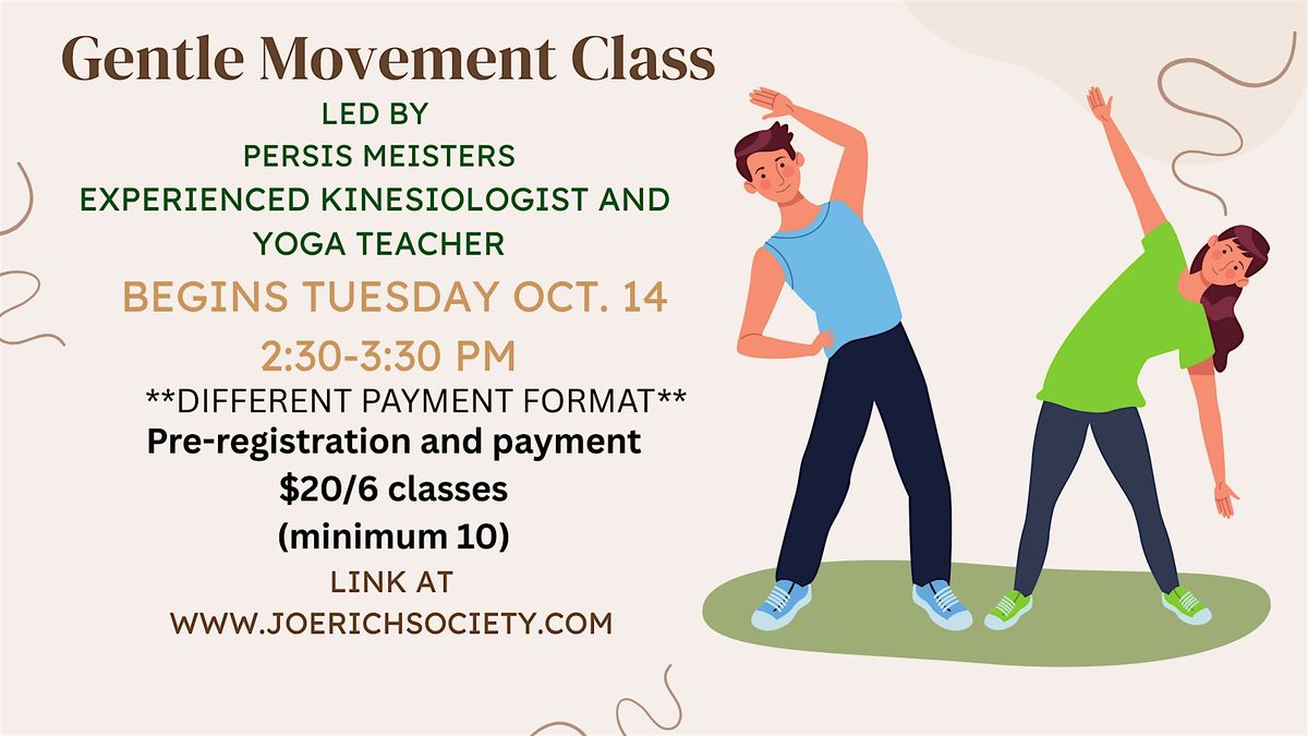 Co-ed Movement Class (October\/November Series)