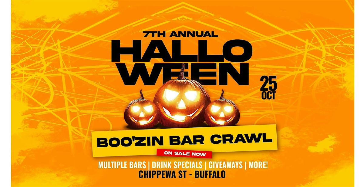 7th Annual Halloween Boo'zin Bar Crawl