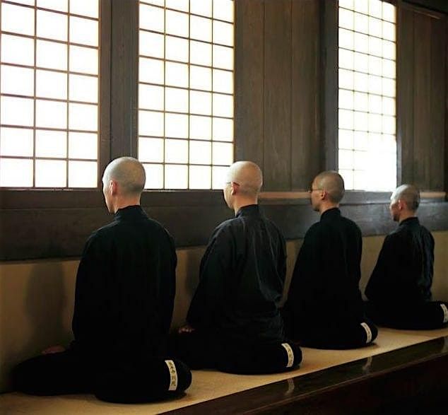 Ritiro di Zazen con il Rev. Carmine Shink\u014d De Rosario, monaco zen s\u014dt\u014d.