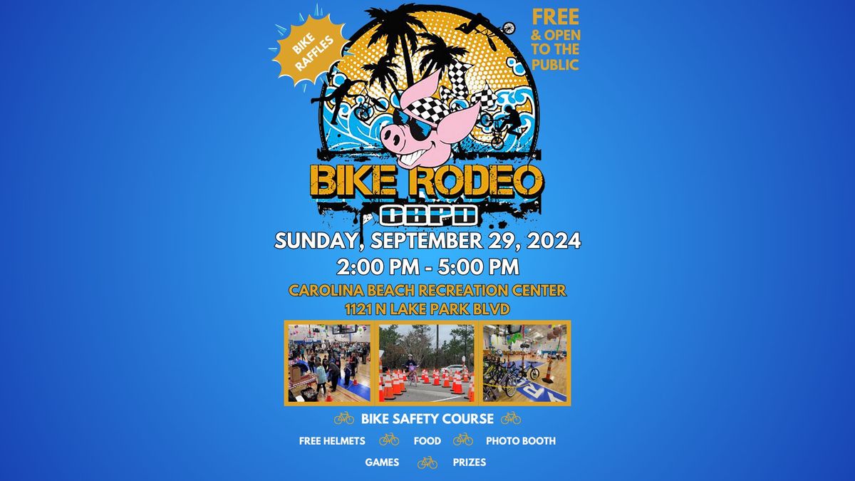 Carolina Beach Police Department Bike Rodeo