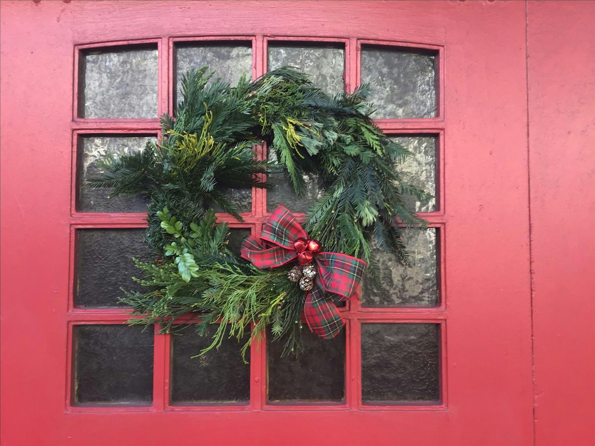 FESTIVE & FUN WREATH MAKING WORKSHOP  IN SAN FRANCISCO\/COLE VALLEY