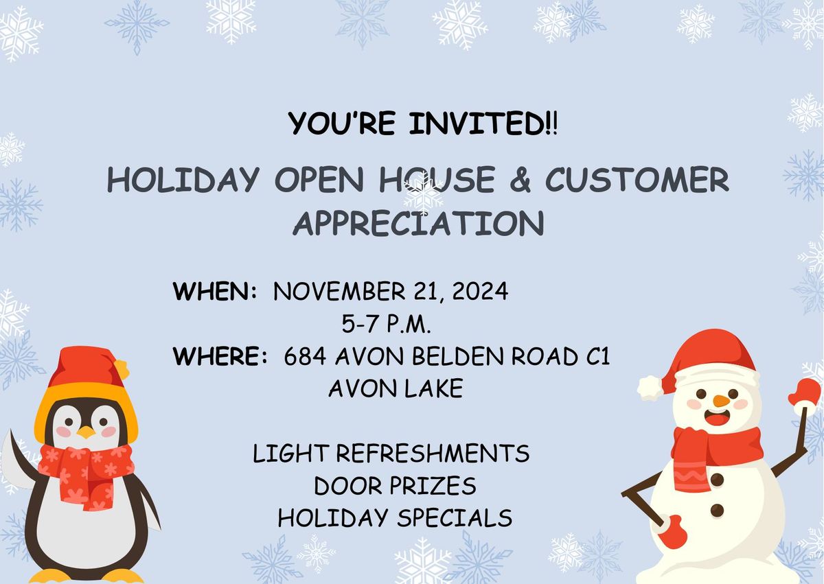 Holiday Open House & Customer Appreciation