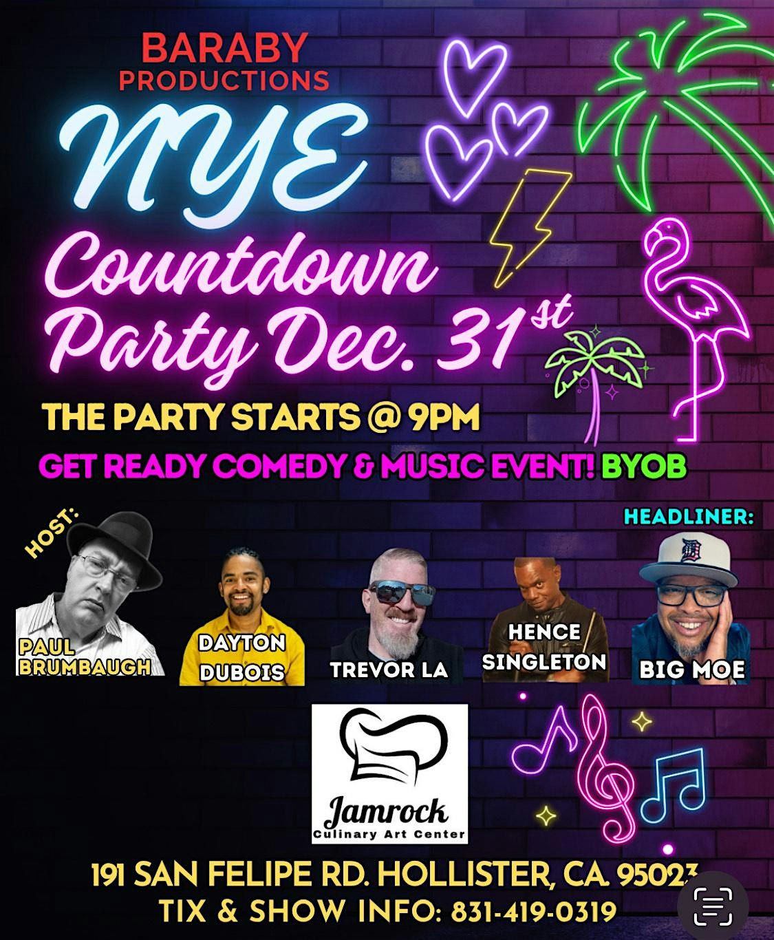 NYE COUNTDOWN PARTY