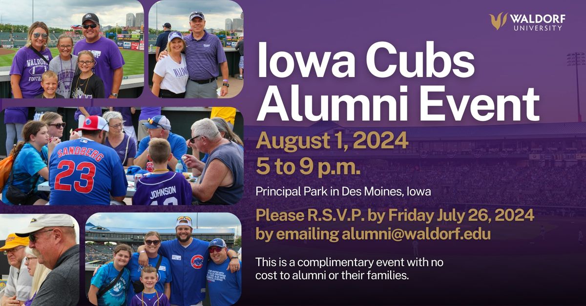 Iowa Cubs Alumni Event 