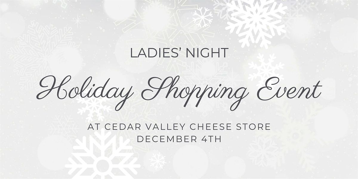 Holiday Shopping Event