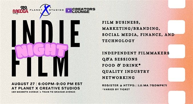 NYC Indie Film Night Returns: An Evening of Content, Culture & Connection