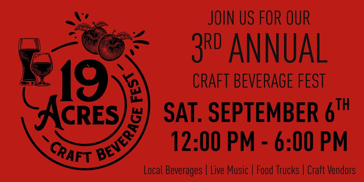 19 Acres Craft Beverage Fest