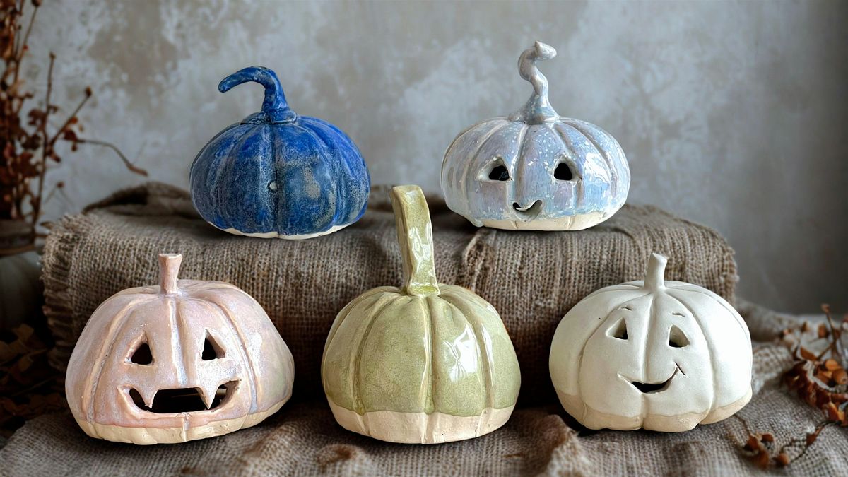 Spooky Ceramic Pumpkin Class - Beginner Pottery Workshop
