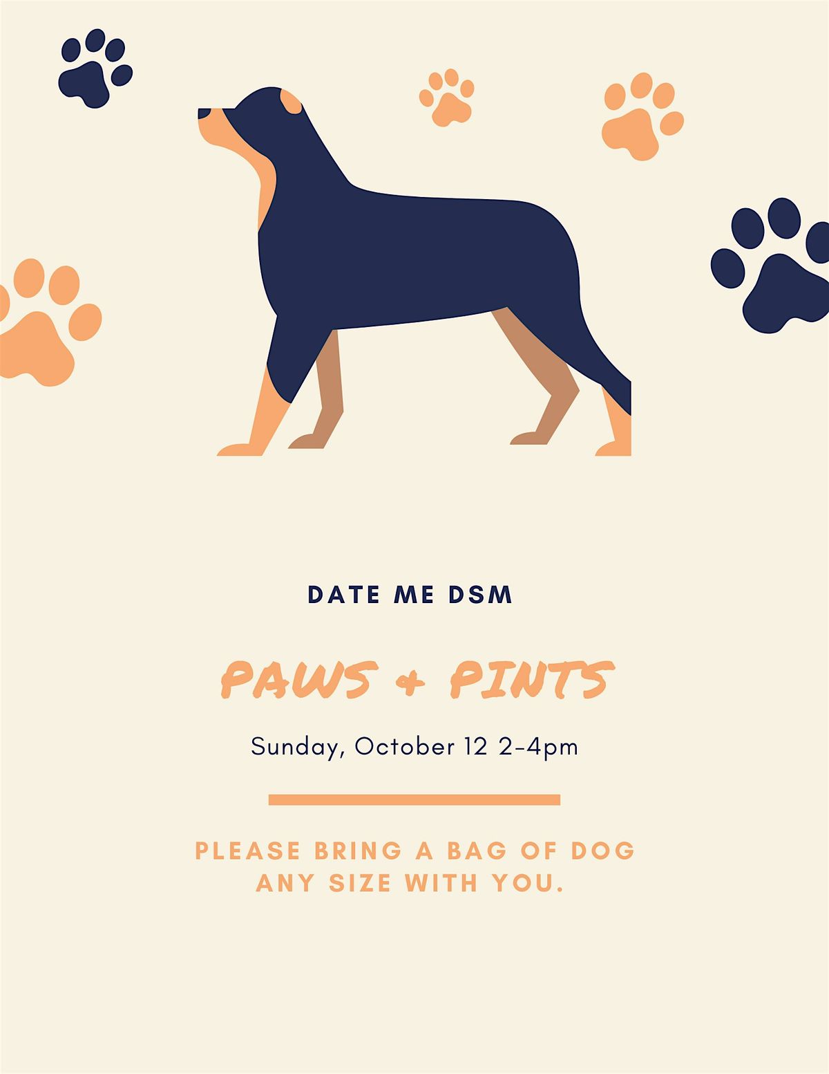 Date Me Dsm @ Paws and Pints