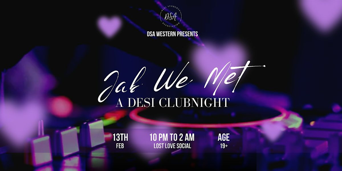 Desi Clubnight at Western