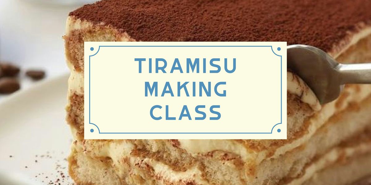 Tiramisu Making Class