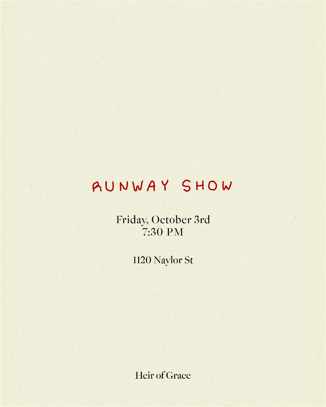 Fashion Show