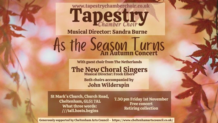 As the Season Turns, An Autumn Concert