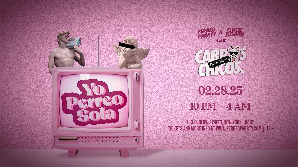 Yo Perreo Sola - Bad Bunny Night at Mehanata NYC - 18+