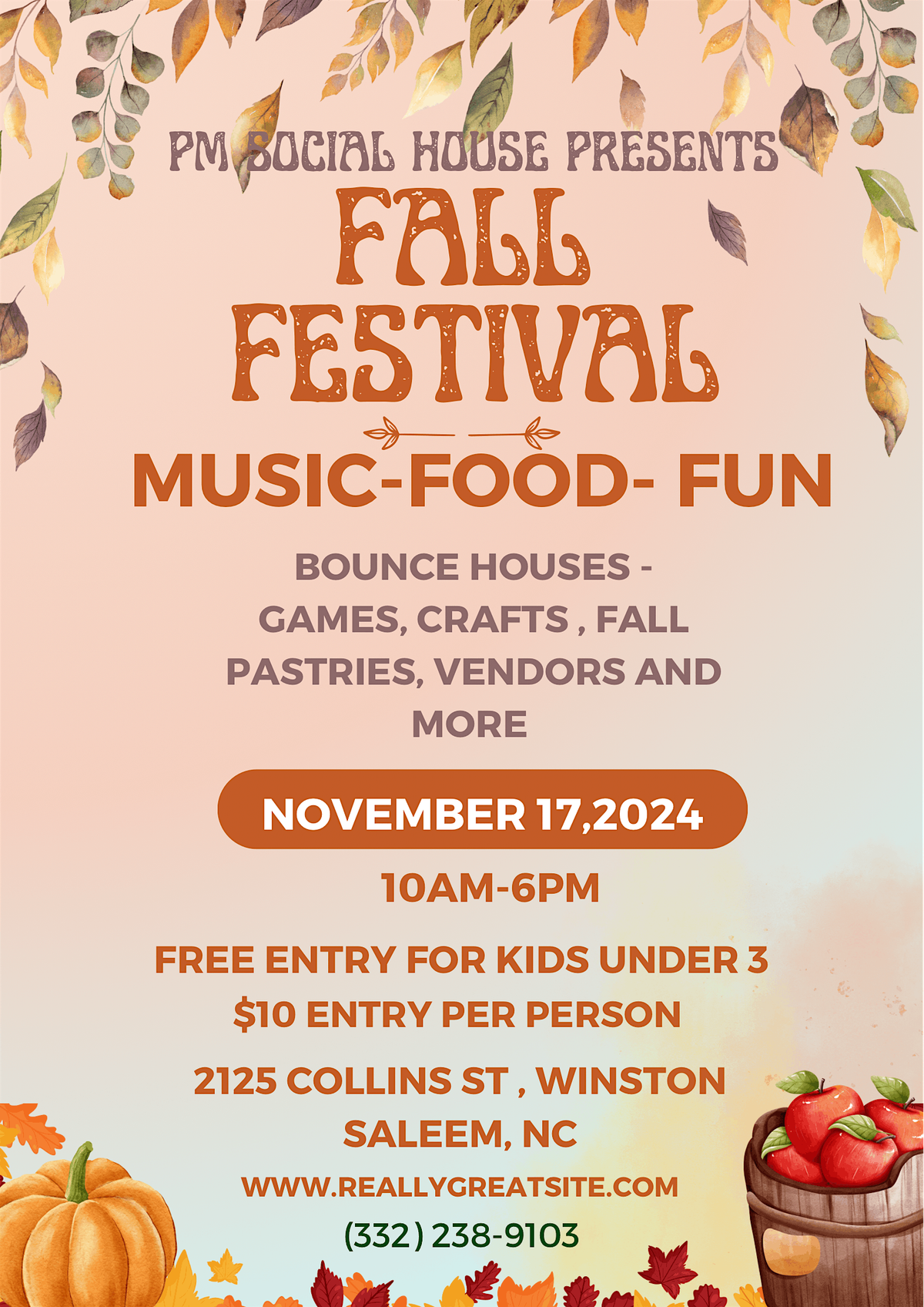 Fall Festival by PM Social House