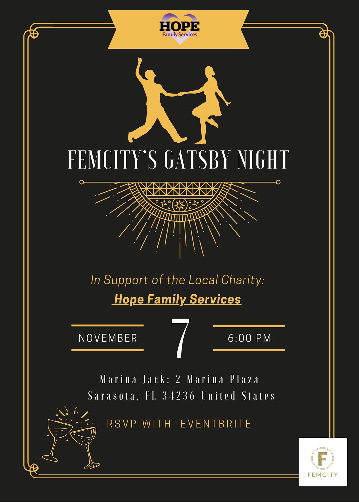 FemCity Gatsby Night
