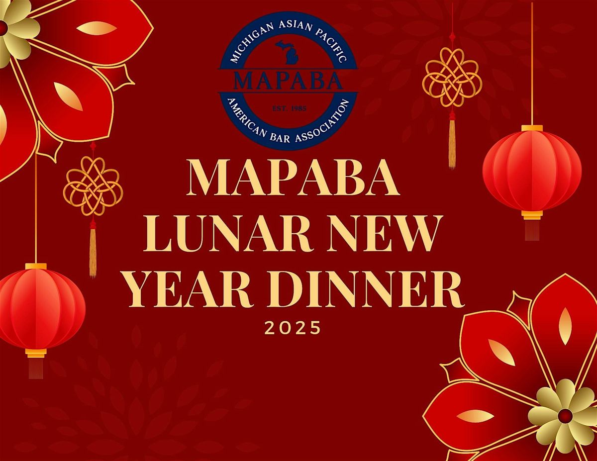 MAPABA 2025  Lunar New Year Dinner (Private Event)