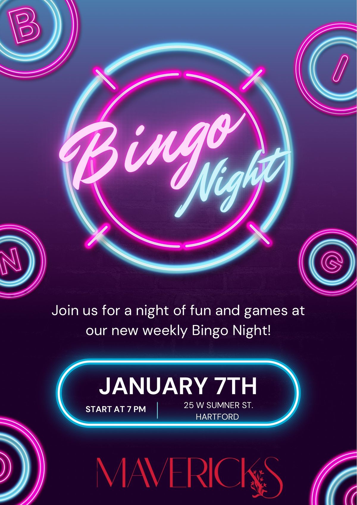 BINGO NIGHT!