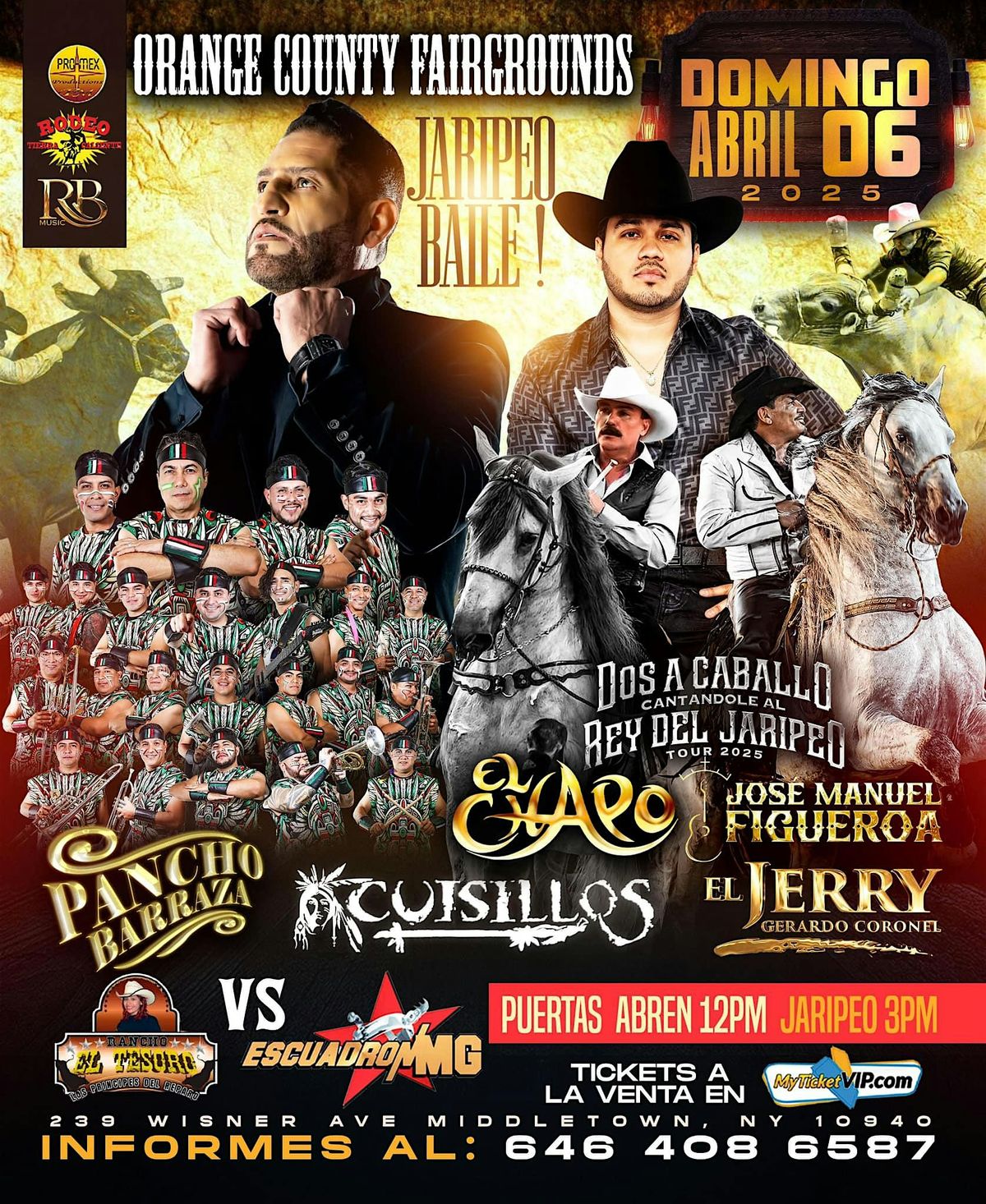 SUPER JARIPEO BANDA CUSILLOS EL CHAPO JOSE MANUEL EL JERRY DOMINGO