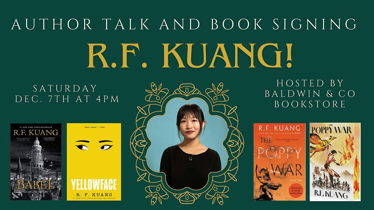 R.F. Kuang Author Talk and Book Signing