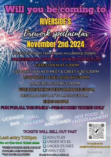 Riverside\u2019s Firework Spectacular