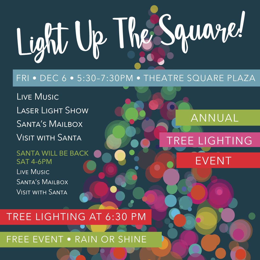 Theatre Square Tree Lighting