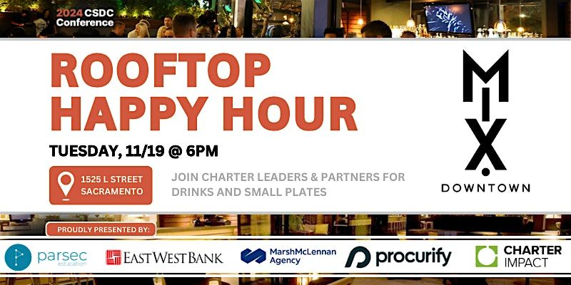 MIX Downtown: Networking & Drinks for Charter School Leaders