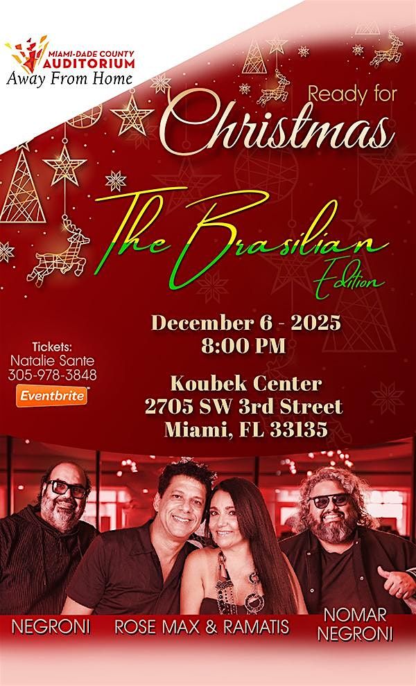Jose Negroni Presents READY FOR CHRISTMAS "The Brazilian Edition"