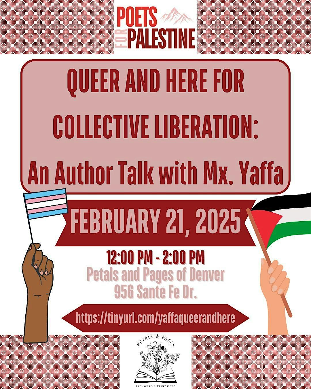 Queer and Here for Collective Liberation: An Author Talk with Mx. Yaffa