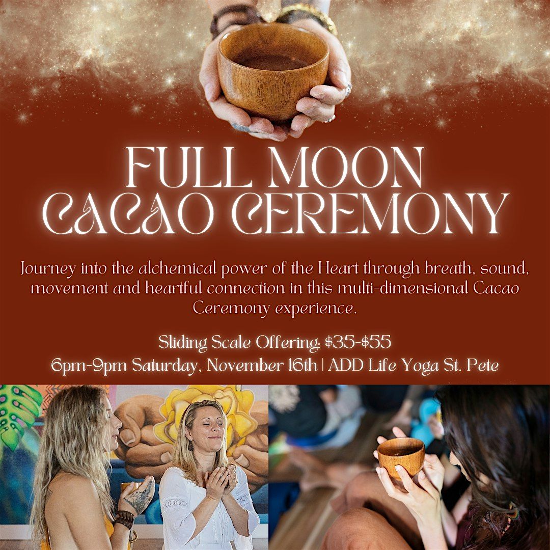 Full Moon Cacao Ceremony St. Pete