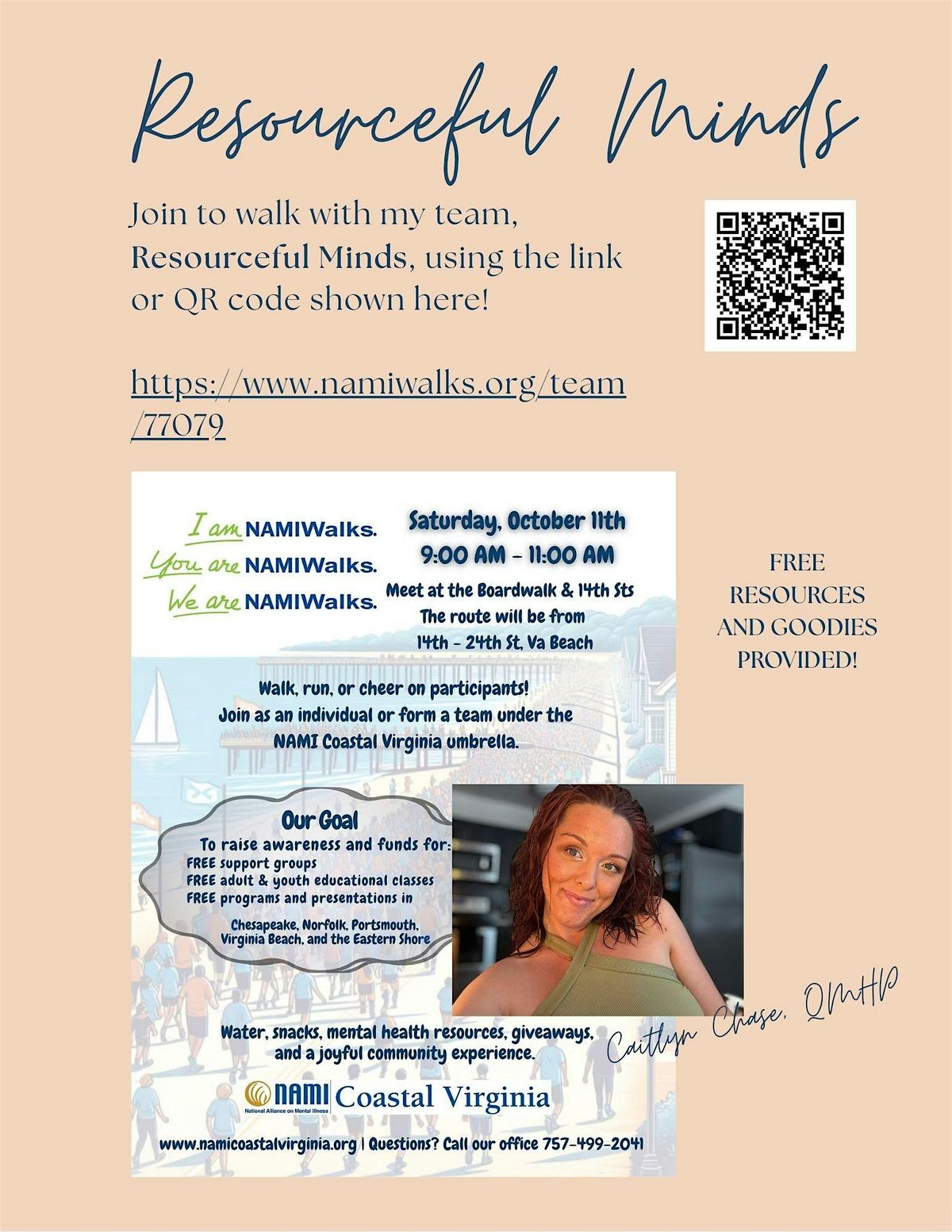 Resourceful Minds @ NAMIWalks- FREE Community Event