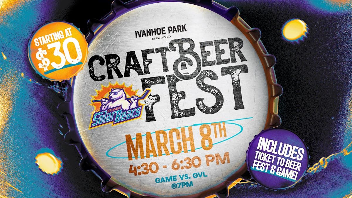 Parking Atlanta Gladiators at Orlando Solar Bears