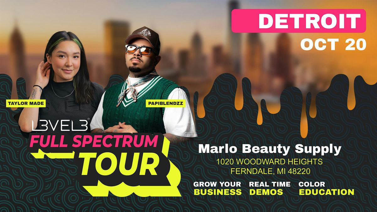 L3VEL3 Full Spectrum Tour - Marlo Beauty Supply