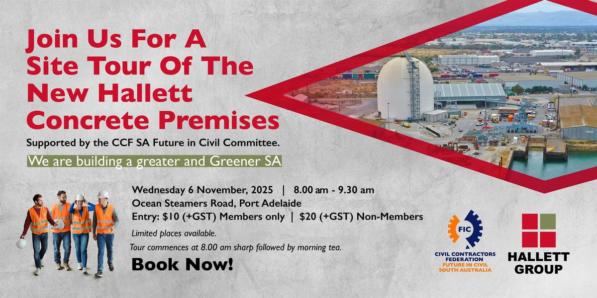 Future in Civil Hallett  Concrete Site Tour