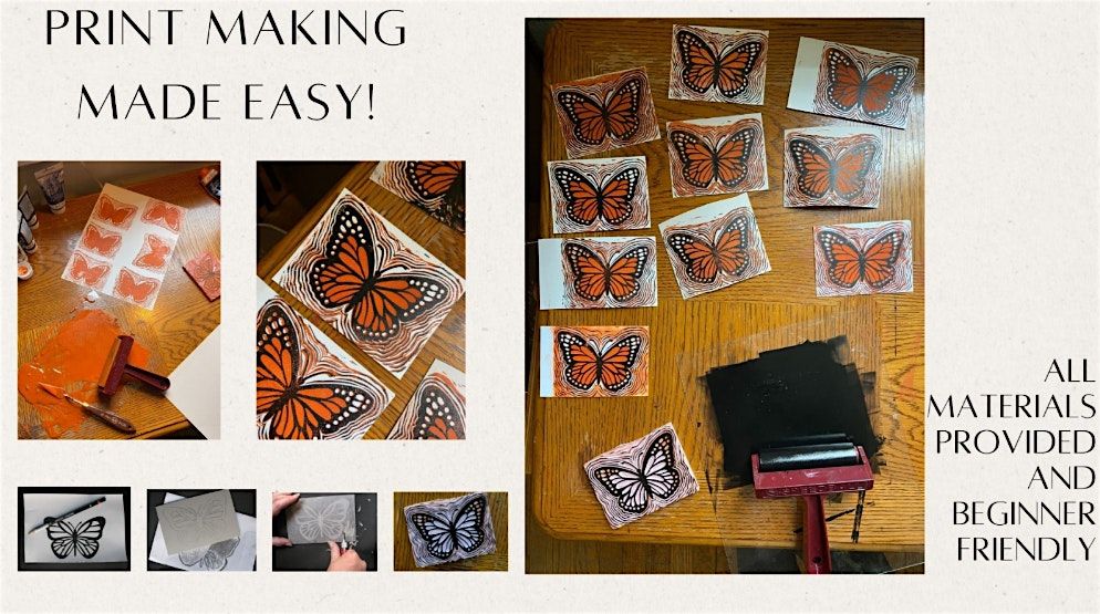 Bug & Block: Linocut Carving Workshop at The Insect Asylum