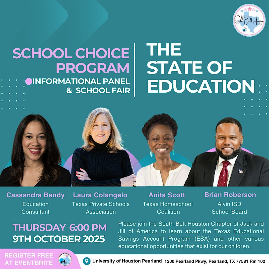The State of Education Panel and School Fair