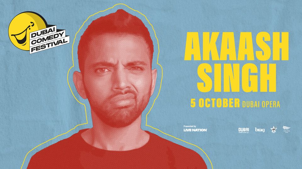 Live Nation Middle East presents Akaash Singh at Dubai Opera