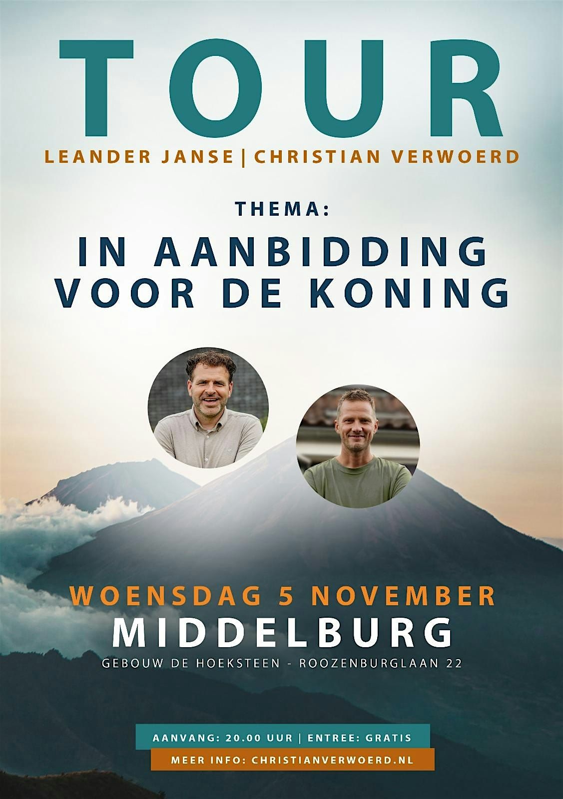 Tour november met Leander Janse en Christian Verwoerd