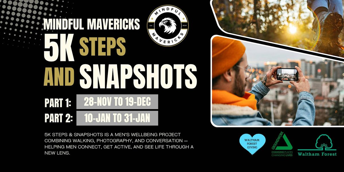 5K Steps & Snapshots [for Men]