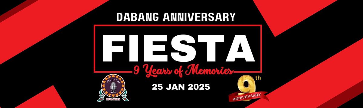 Dabang Anniversary Fiesta 9 Years of Memories\n\n