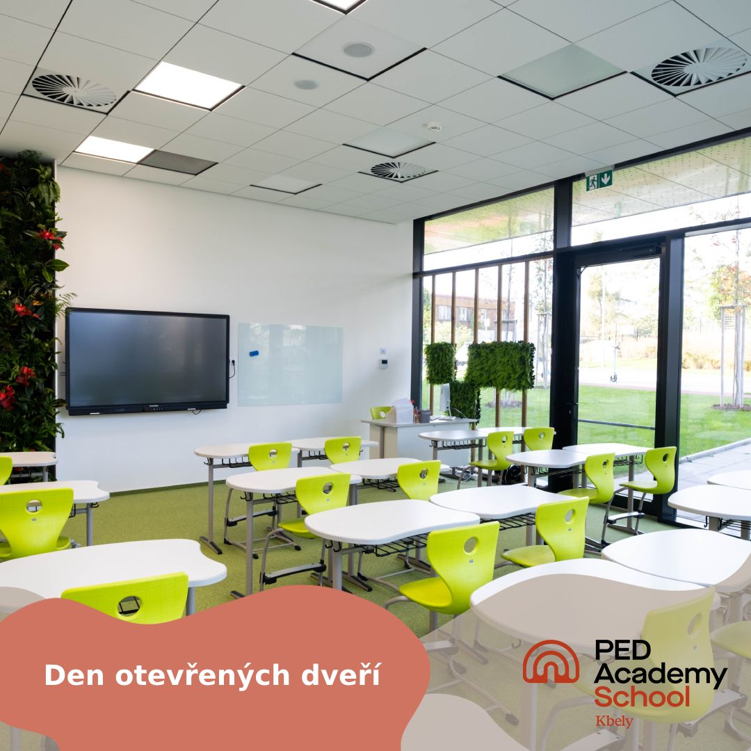 Den otev\u0159en\u00fdch dve\u0159\u00ed v PED Academy School Kbely