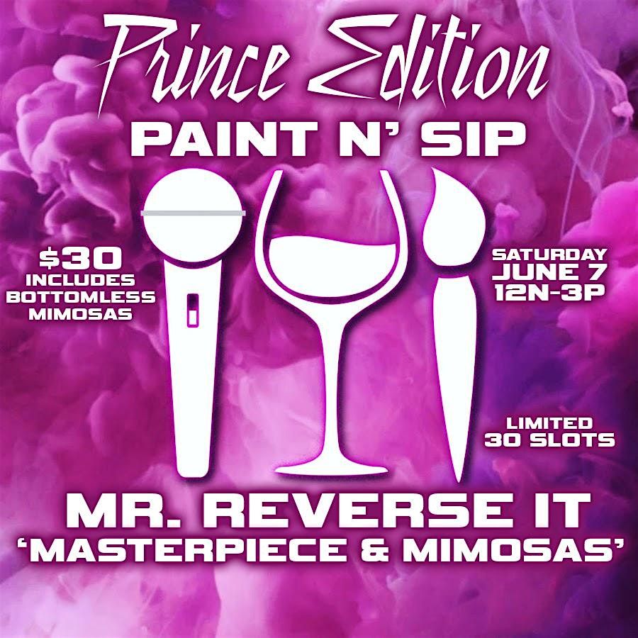 Prince Edition - 'Masterpiece & Mimosas' Paint & Sip