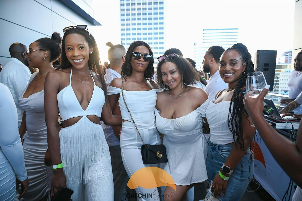 Catchin Sunsets All White Rooftop Party