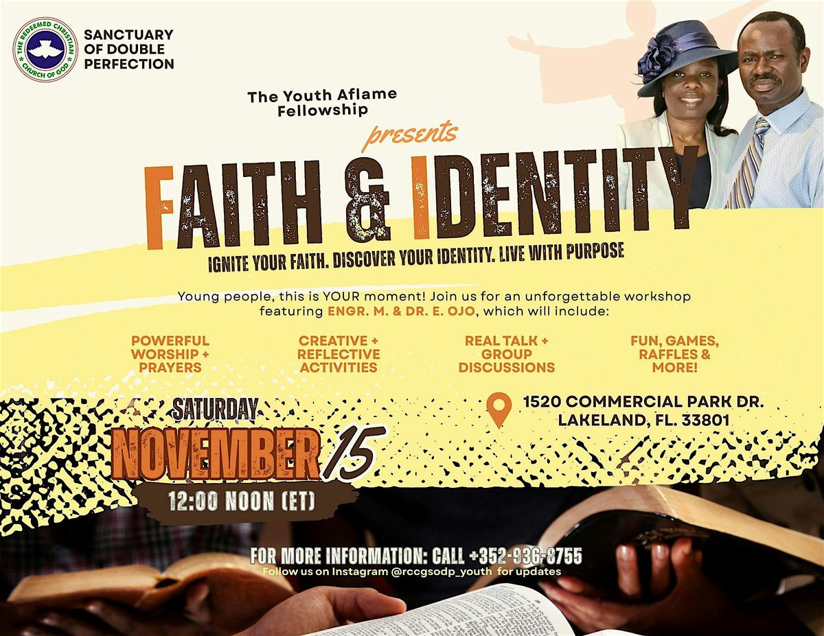 RCCG SODP Youth Program 2025 - Faith & Identity Workshop