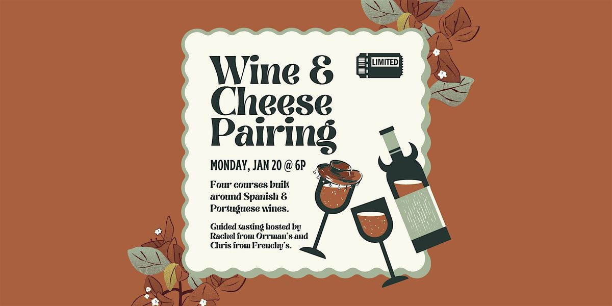 Wine & Cheese Pairing January