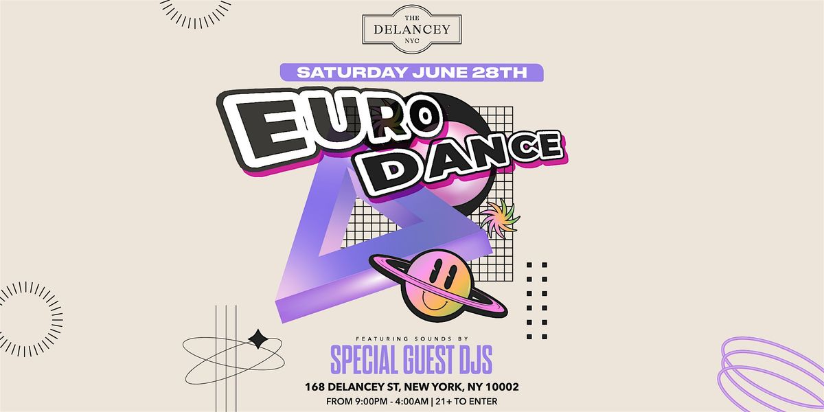 SATURDAY @The Delancey | NO COVER | 3 Floor to Party, The Delancey ...