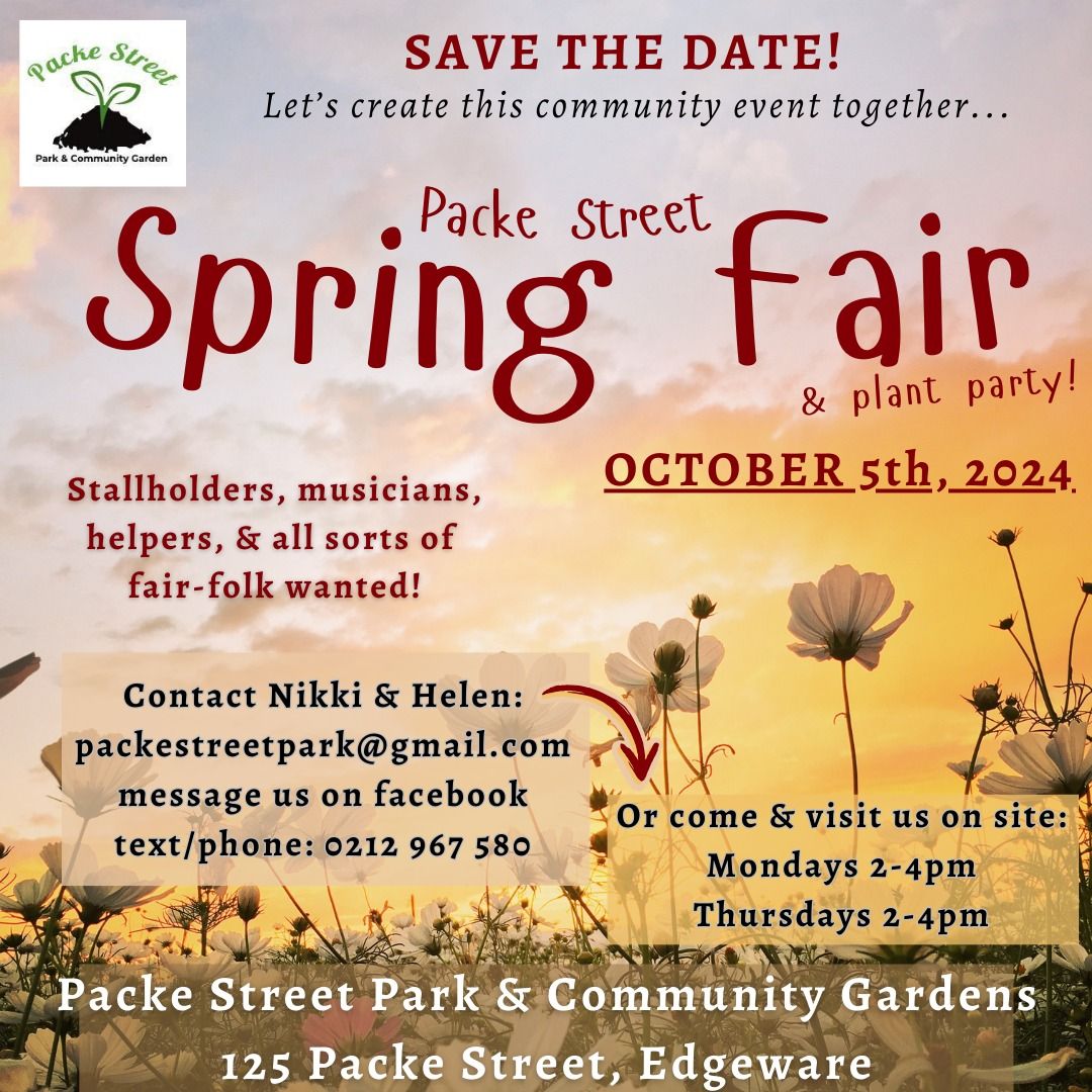 Packe St. Spring Fair & Plant Party