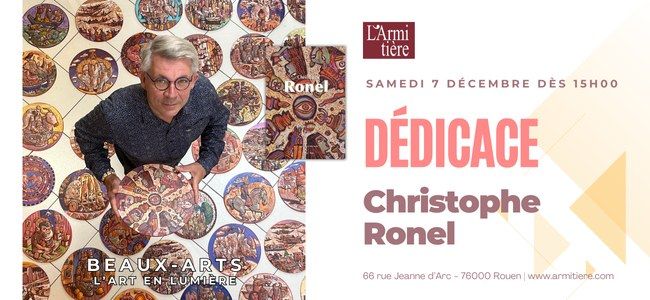 D\u00e9dicace avec Christophe Ronel